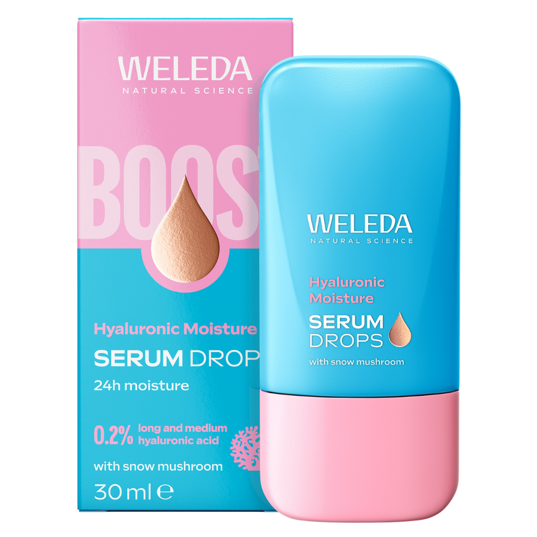 薇蕾达玻尿酸保湿精华滴剂 30 ml｜Weleda Hyaluronic Moisture Serum Drops - Seerumi 30 ml