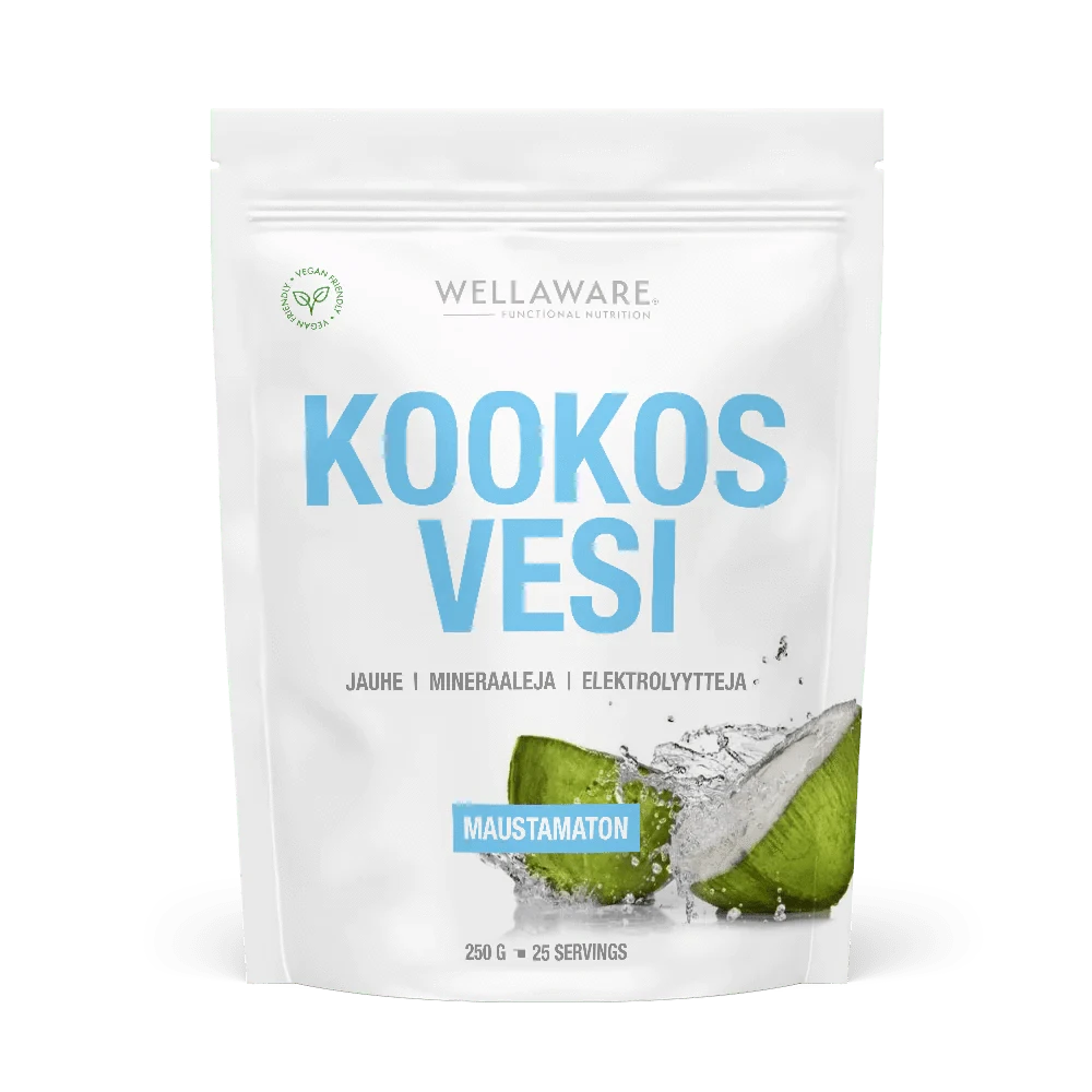 WellAware 椰子水粉 原味 250 g｜WellAware Kookosvesijauhe Maustamaton 250 g