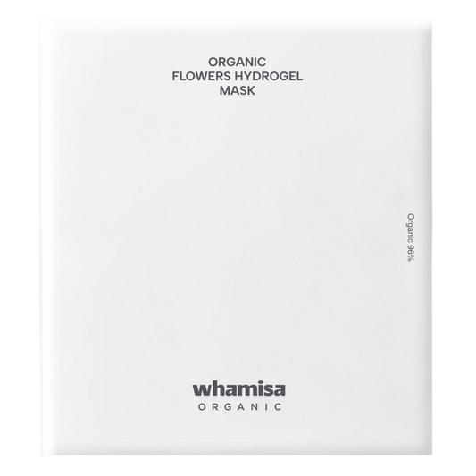 有机花卉水凝胶面膜 1 kpl｜Whamisa Organic Flowers Hydrogel Mask - Hydrogeelinaamio 1 kpl
