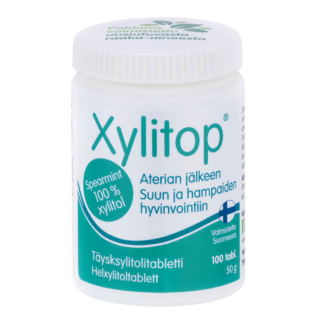 Xylitop 留兰香 100片｜Xylitop Spearmint 100 tabl.