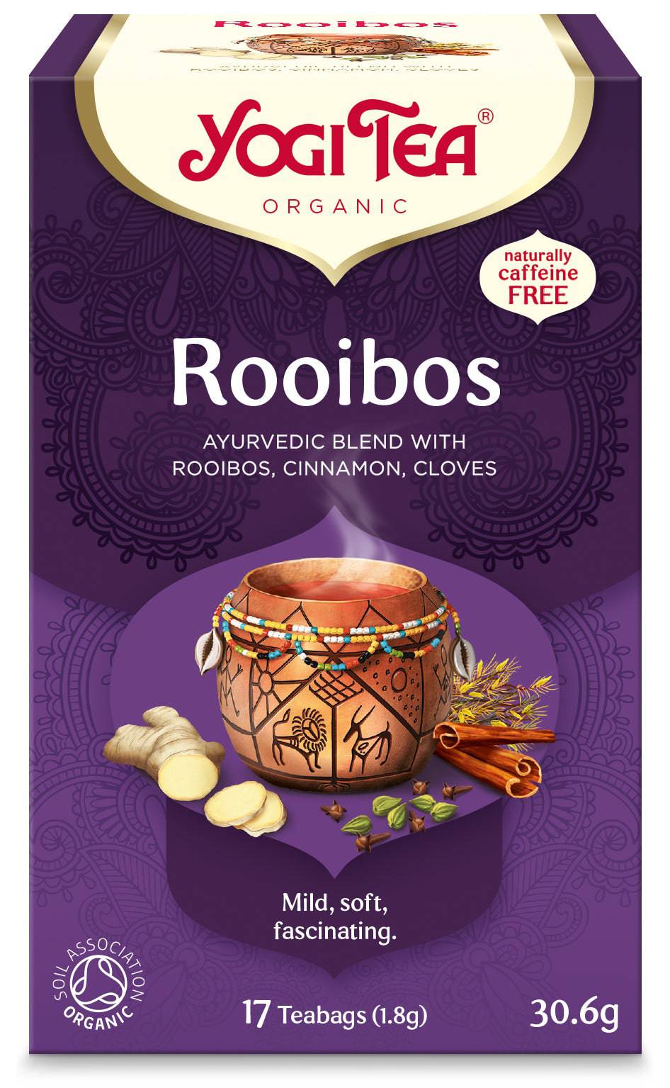 Yogi Tea Rooibos Teesekoitus 17 teepussia｜YogiTea 瑜伽茶博士茶混合茶 17茶包
