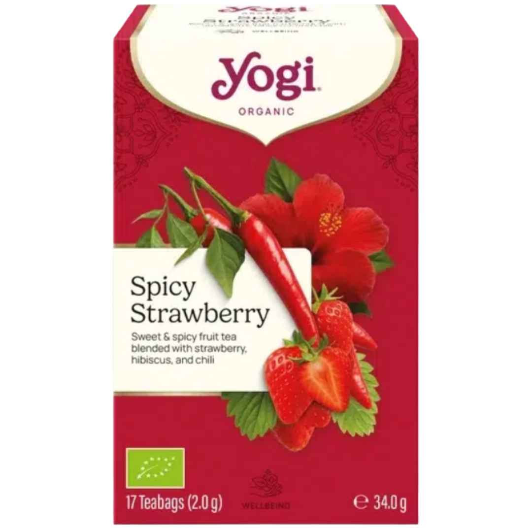 Yogi Tea 辣味草莓草本茶 17茶包