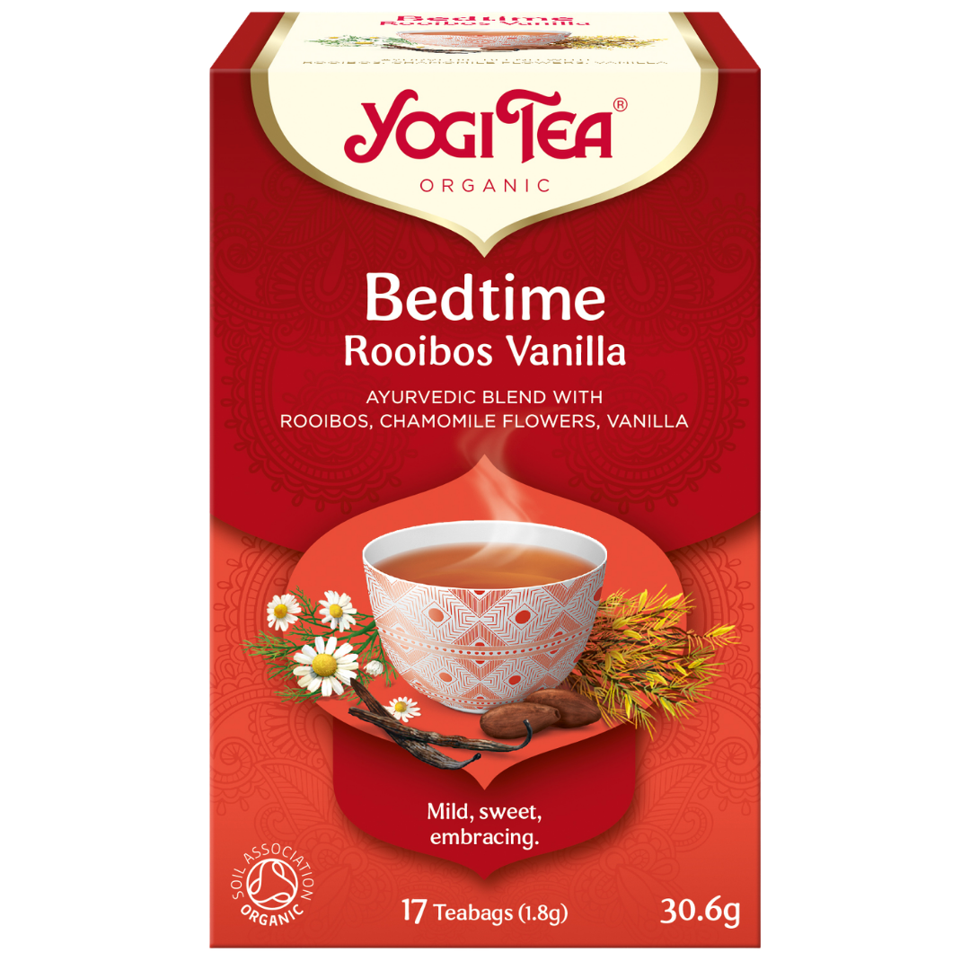 Yogi Tea睡前路易波士香草茶17茶包｜Yogi Tea Bedtime Rooibos Vanilla 17 teepussia
