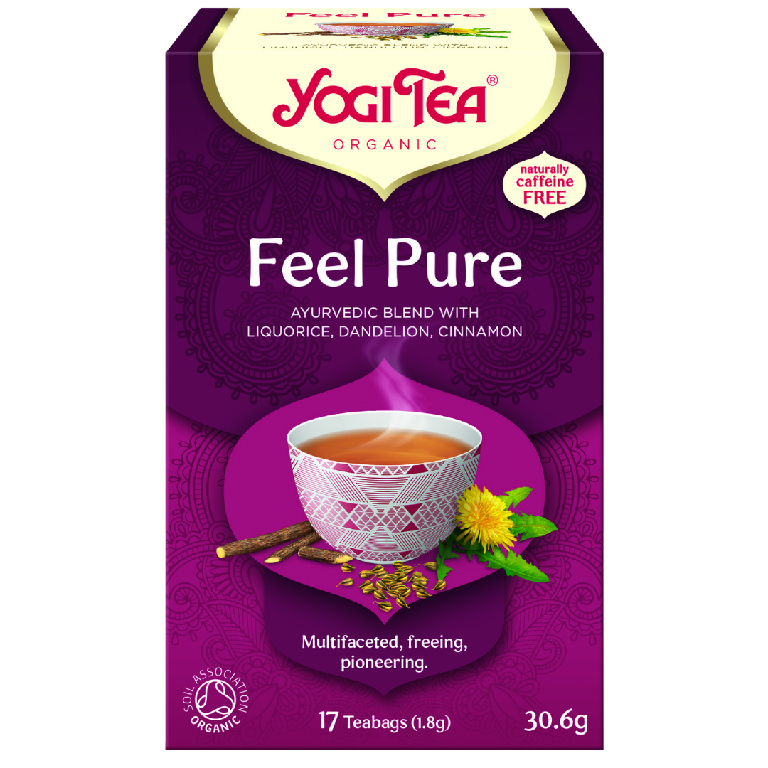 瑜伽茶净化身心 17茶包｜Yogi Tea Feel Pure 17 teepussia