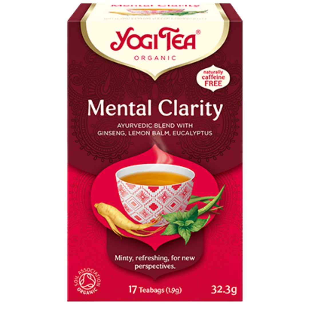 Yogi Tea 清醒头脑茶 17袋｜Yogi Tea Mental Clarity 17 teepussia