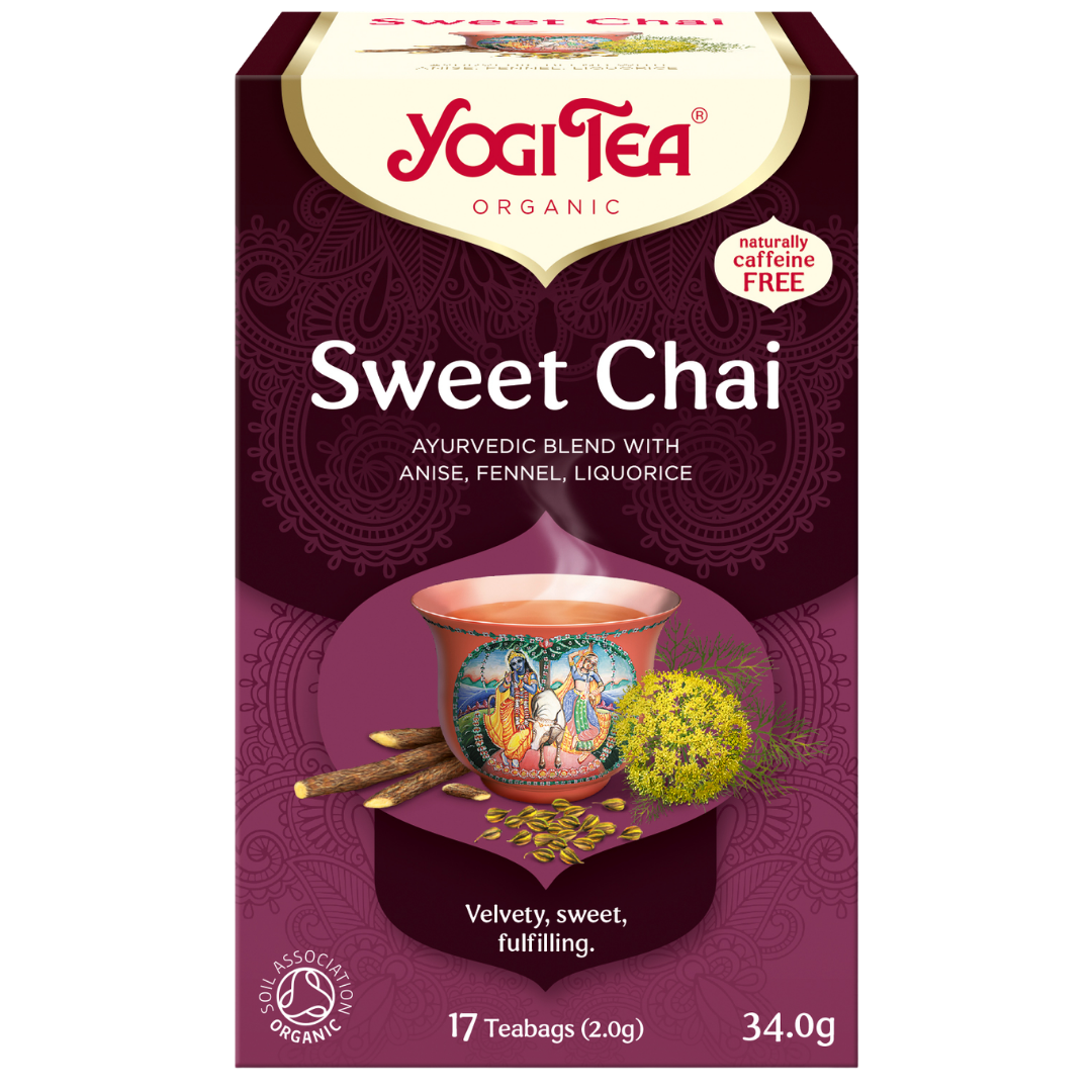 Yogi Tea 甜味印度奶茶 17袋｜Yogi Tea Sweet Chai 17 teepussia