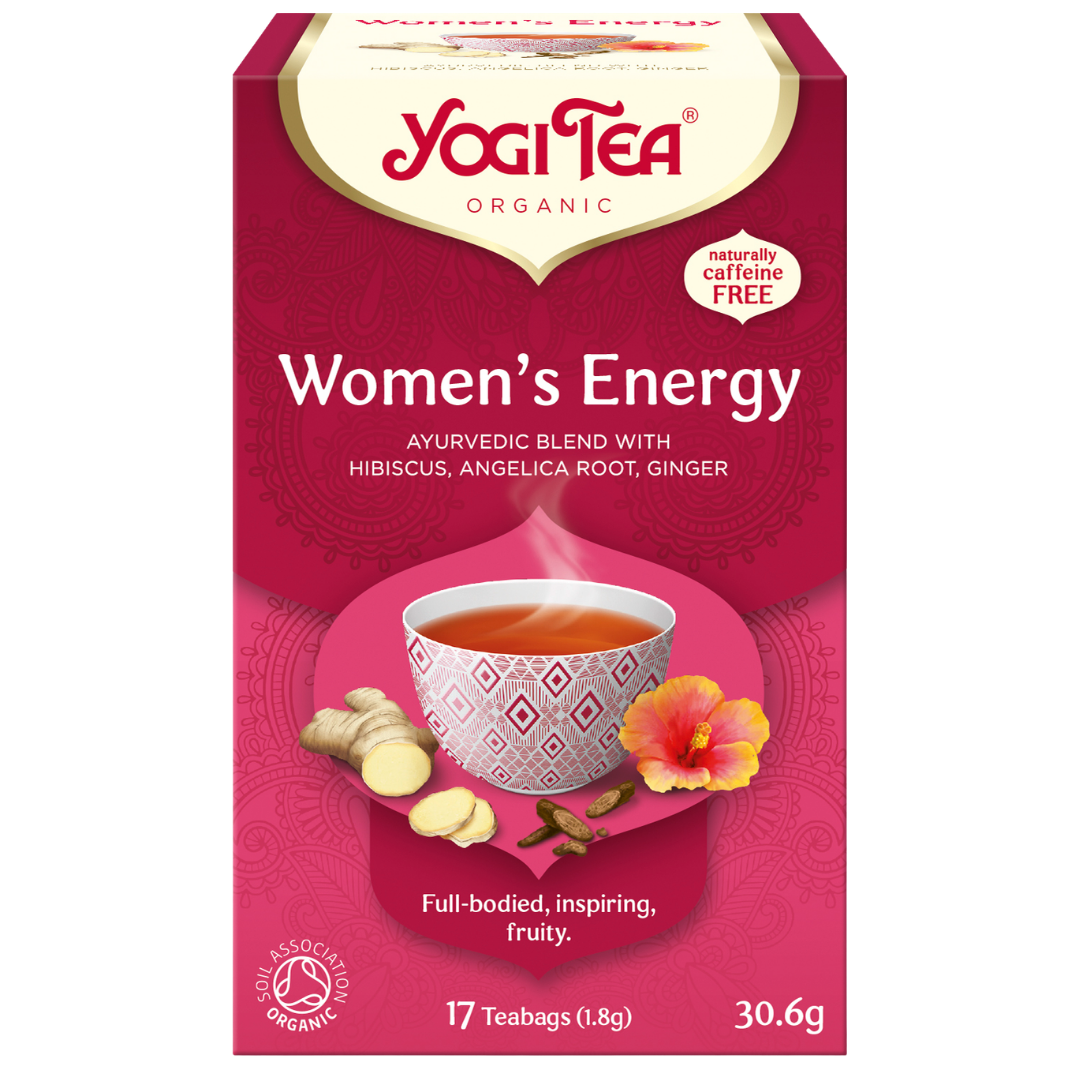 瑜伽茶女性能量香料茶17袋｜Yogi Tea Women's Energy - Maustetee 17 teepussia